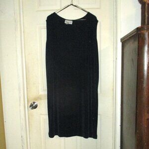 Dress-Casual Sexy Business “Miranda” Round Neck Sleeveless Sheer Pullover Sz:24